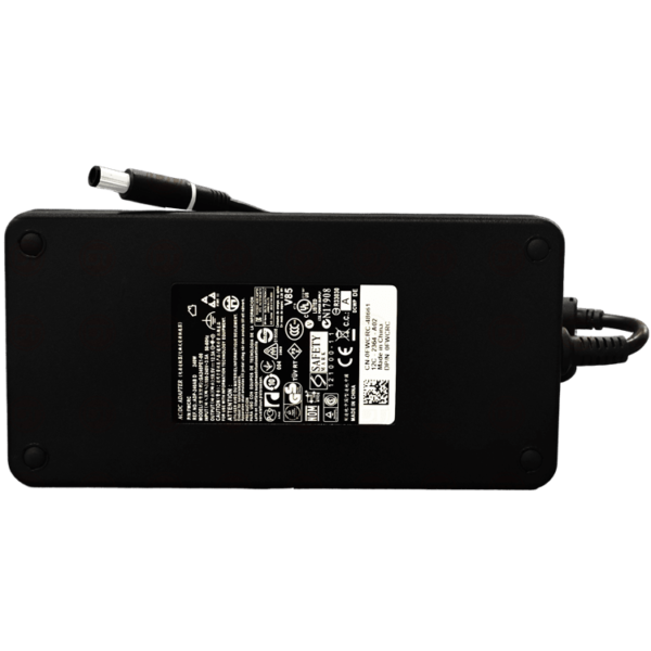 DownTown®19.5V 12.3A Premium Quality Adapter for Dell (7.4*5.0mm) (240W) Precision 7730 , 7720 , M4700 , M6400 , 15 R4 , 17 R5 ,M17x R2 , M17x R3