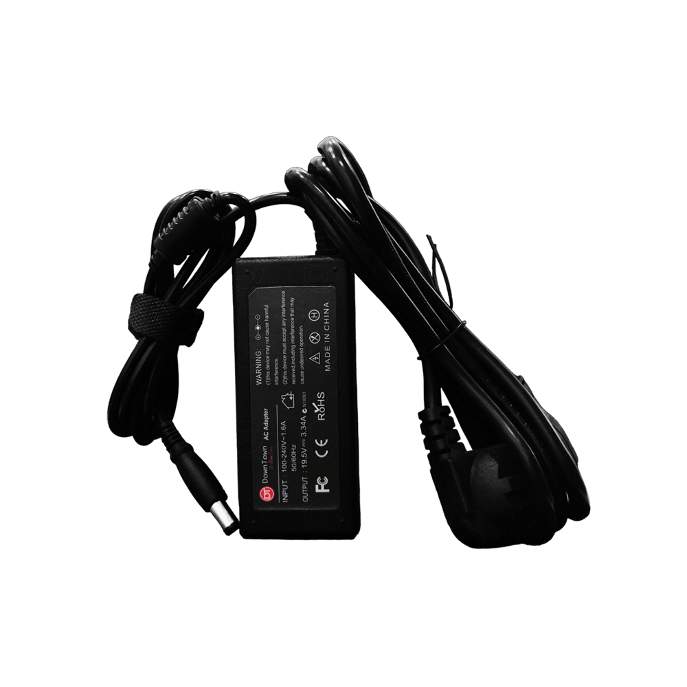 DownTown®19.5V 3.34A Laptop Adapter for Dell (7.4*5.0mm) (65W) Inspiron N4010 ,, Latitude E6400 ,, Studio 1535 ,, Vostro 3400 ,, XPS 14 15 Series