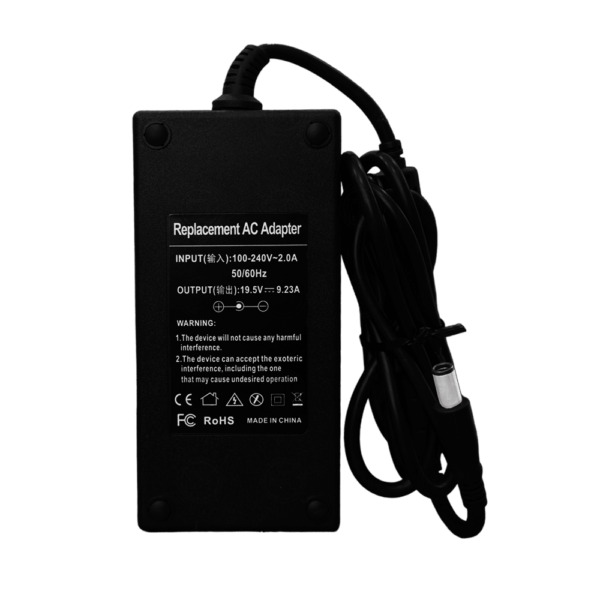 DownTown® 19.5V 9.23A Laptop Adapter for Dell Pin(7.4*5.0mm) (180W) Alienware M14x , M15x , M17x R3 ,,Precision M4600 , M6300 , M6400 ,, XPS M1730 , M1730N