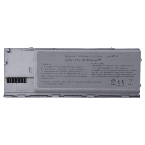DownTown® D620 Battery Compatible With Dell Latitude D630 D631 D640 ,,Precision M2300 ,,, Compatible Part Numbers : GD775 ,GD776 GD787 ,HX345,JD605 ,JD606,JD610 , JD648
