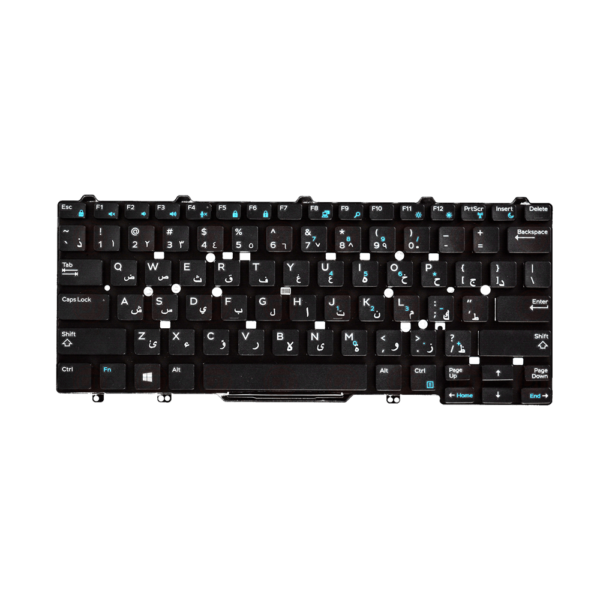 DownTown® E5450 Keyboard Compatible With Dell Latitude E7480 , E5470 , E5490 , E3340 , E7250 ,,P/N: 094F68 , 041MMG , 9Z.NB2UW.A1D , NSK-LKAUW , PK1313D3A00