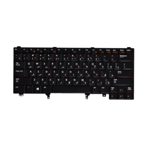 DownTown® E6420 Keyboard For Compatible With Dell Latitude E5420 , E5420M , E5430 , E6220 , E6230 , E6320 ,,, Part Number : 0C7FHD , 0NVW27 , NSK-DV0UC , PK130FN1A00