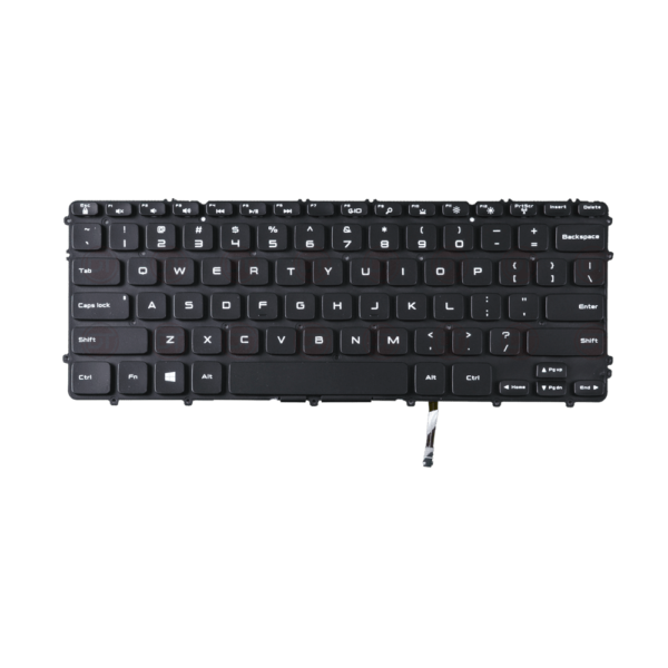 DownTown® XPS 15 9530 Keyboard Compatible With Dell XPS 15 9530 ,, Precision M3800 ,,, Part Number: 0HYYWM , 0WHYH8 , WHYH8 ,V143725AS1 , PK130YI2A00
