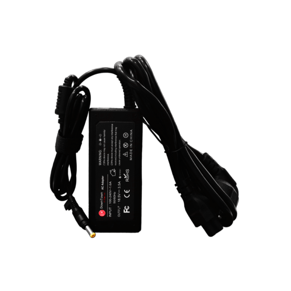 DownTown® 18.5V 3.5A Laptop Adapter For HP (4.8*1.7mm) (65W) Pavilion ZE2300 , ZE2400 , ZE4900 ,, Compaq TC1000 , TC1100 , TC4200 ,, Compaq Presario V4000 , V5000 , V6000