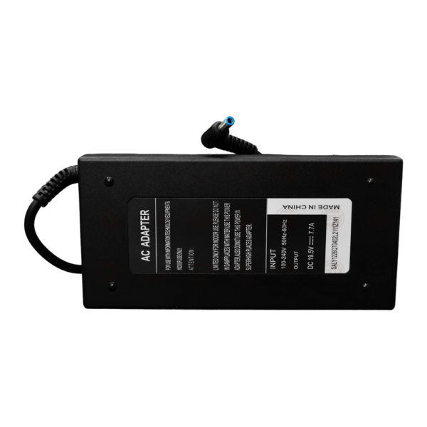 DownTown®19.5V 7.7A Premium Quality Adapter for HP (4.5*3.0mm) (150W) ZBook 15 G3 , 15 G4 , 15 G5 ,, Omen laptop 15 ,, Pavilion Gaming 17 laptop ,,, P/N ; 775626-003