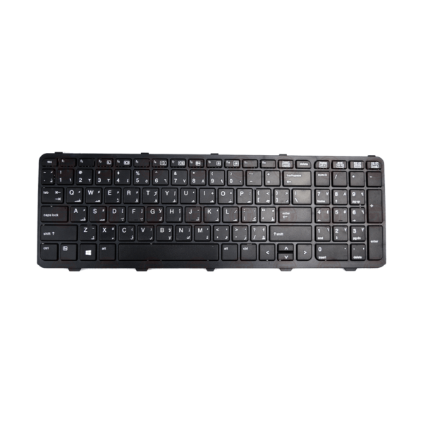 DownTown® 450 G1 Keyboard Compatible With HP ProBook 450 G0 , 450 G2 , 455 G1 , 455 G2 , 470 G0 , 470 G1 ,,, Part Number : 787801-001 , 768130-001 , 721953-001