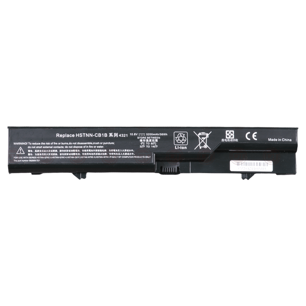 DownTown® 4520S Battery Compatible With HP Probook 4520 , 4320T , 4320S , 4321S ,,Compaq 620 , 425 , 621 ,,,P/N: HSTNN-I85C , 587706-121 , 587706-131 , 587706-221