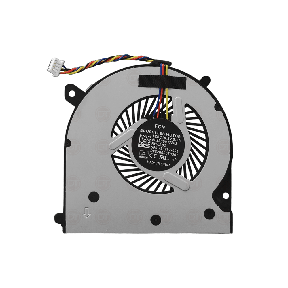 DownTown® 840 G1 Fan Compatible With HP EliteBook 740 G1 ,740 G2 ,840 G2 ,850 G1 ,850 G2 ,740 G1 ,745 G1 ,745 G2 ,750 G1 ,750 G2 ,755 G2 ,,,P/N: 730792-001 , 6033B0033201