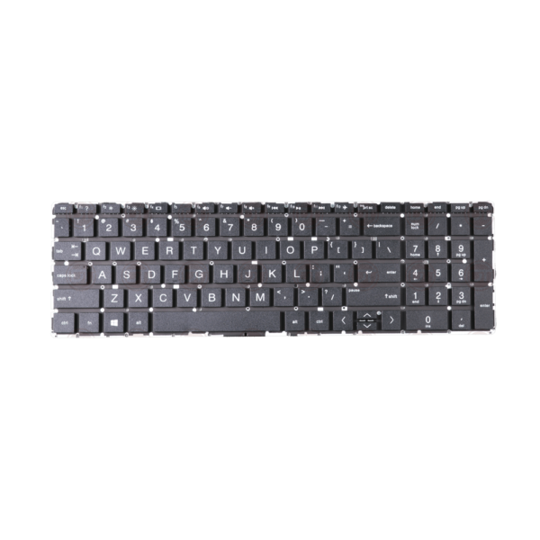 DownTown® 15-DA Keyboard Compatible With HP Notebook 15-DA , 250 G7 ,, Pavilion Gaming 15-DK ,15-CX ,15-EC ,17-CD ,15-CS ,, Spectre 15-DF ,,, Part Number : TPN-C135