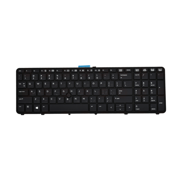 DownTown® 15 G1 Keyboard Compatible With HP ZBOOK 15 G2 ,17 G1 ,17 G2 ,,, Part Number: 733688-001 , PK130TK1A00 , SK7123BL , PK130TK2A00 , MP-12P23USJ698W