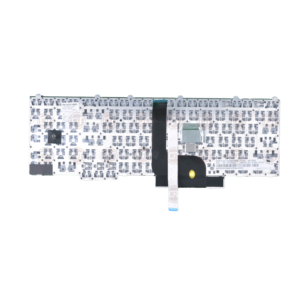 DownTown® P50 Keyboard Compatible With Lenovo ThinkPad P50 P51 Series , P70 P71 Series ,,, Part Number : 00PA247 , 0BH00HH , 00PA329 , 00PA277 , 01HW200 , PK130Z62A00