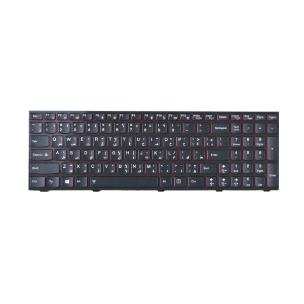 DownTown® Y510 Keyboard Compatible With Lenovo IdeaPad Y500 , Y500N , Y500S , Y510P ,,, Part Number : 25205517 , 25205438 , 25205474 ,T4B9-US , NSK-B54BC 01