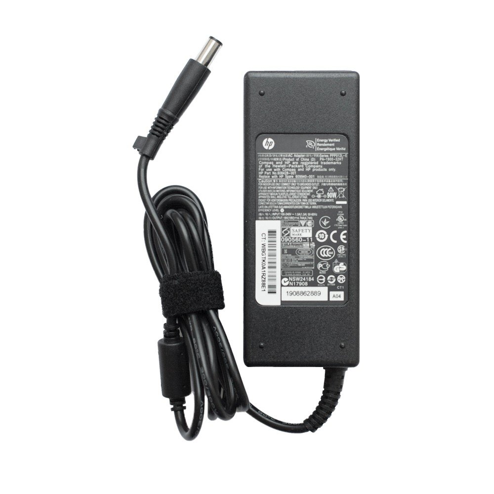 19.5V 4.7A Laptop Adapter for HP (7.4*5.0mm) (90W) ,, Pavilion DV4 series , DV5 series ,, Compaq 8510P , 8510w , 8710P ,, EliteBook 2530P , 2730P , 2740P