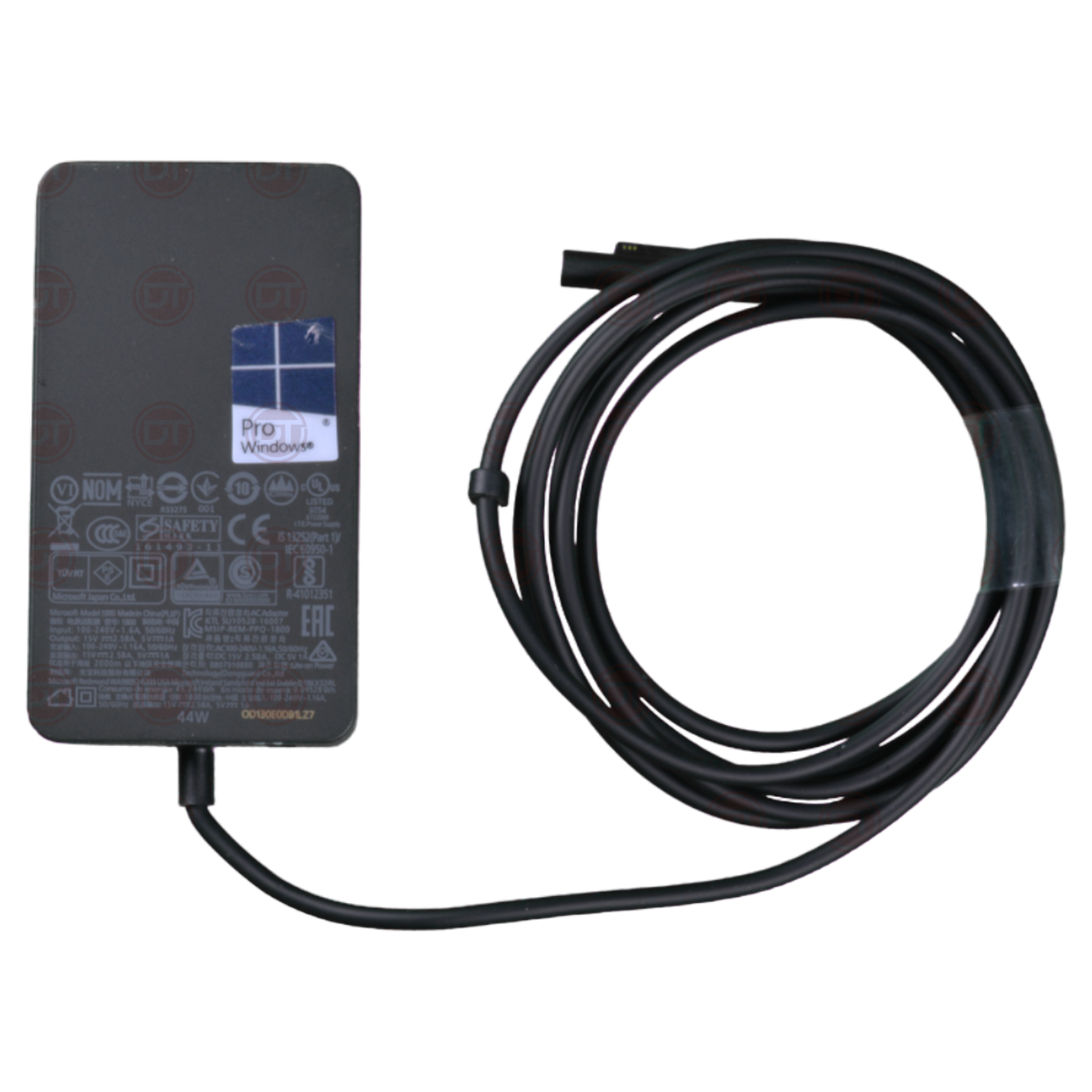 DownTown®15V 2.58A Premium Quality Adapter for Microsoft (44W) Book 1 & 2 , Pro 6, Pro 5, Pro 4 Tablet, Pro 3 Tablet, Pro5 , 1796 , 1769 , 1800