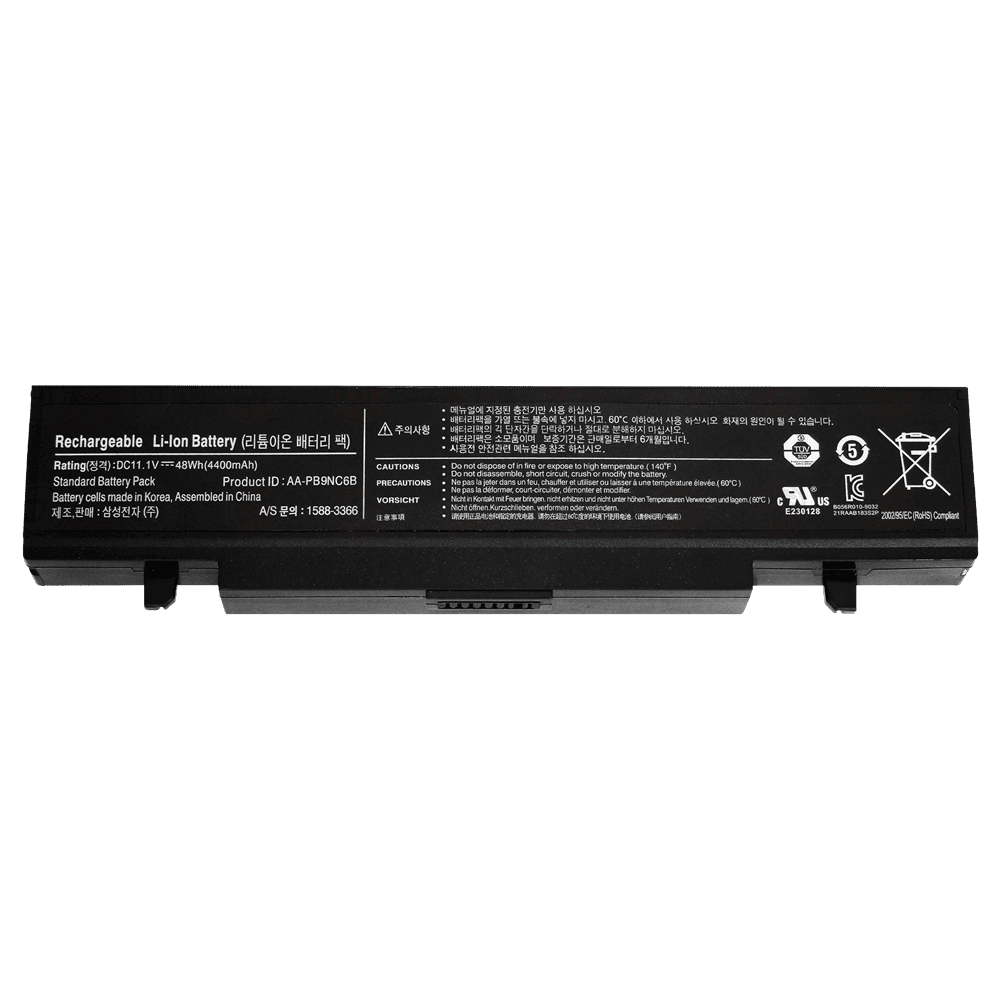 DownTown® RV509 Battery Compatible With Samsung NP300 , NP270 , NP305 , RV511 , R580 , RF511 , R538 ,,, Part Number : AA-PB9NC5B , AA-PB9NC6B , AA-PB9NS6B , AA-PL9NC2B