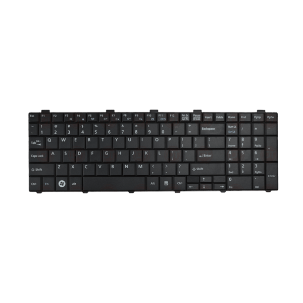 DownTown® AH530 Keyboard Compatible With Fujitsu Siemens LifeBook AH531 , AH502 , AH512 , A530 ,,, Part Number : CP490711-02 MP-09R76003D , CP513253-01 , CP478133-02