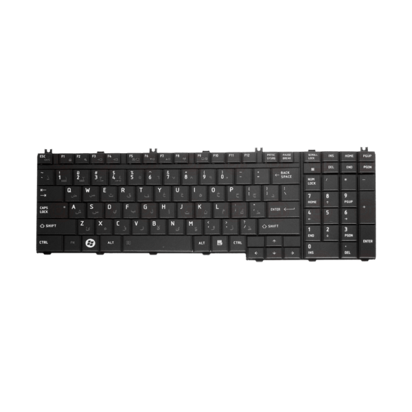 DownTown® A500 Keyboard Compatible With Toshiba Satellite A505 L350 , L500 , L505 , L555 , L535 , P200 , P205 ,, Qosmio X505 ,X300 ,,,Part Number : V151226AS1