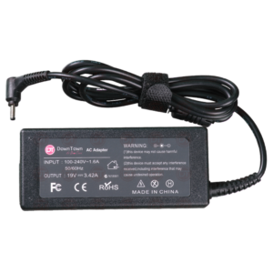 DownTown® 19V 3.42A Laptop Adapter for Acer (65W) (3.0*1.1mm) Chromebook 11 13 14 15 R11 , CB3 ,, Acer Aspire P3 P3-131 , R14 R5-471T , S7 S7-191 , S7-391