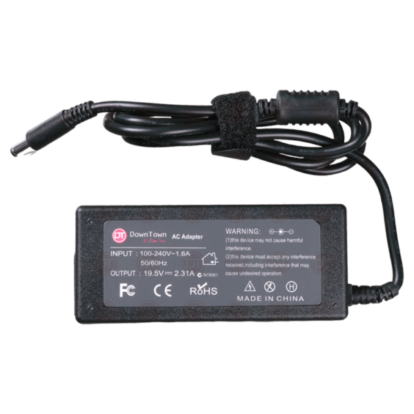 DownTown®19.5V 2.31A Laptop Adapter For Dell (4.5*3.0mm) (45W) Inspiron 11 3000 Series , 3147 ,, Latitude 12 Series 7202 ,, Vostro 14 Series 3458 ,, XPS 13 Series 321X