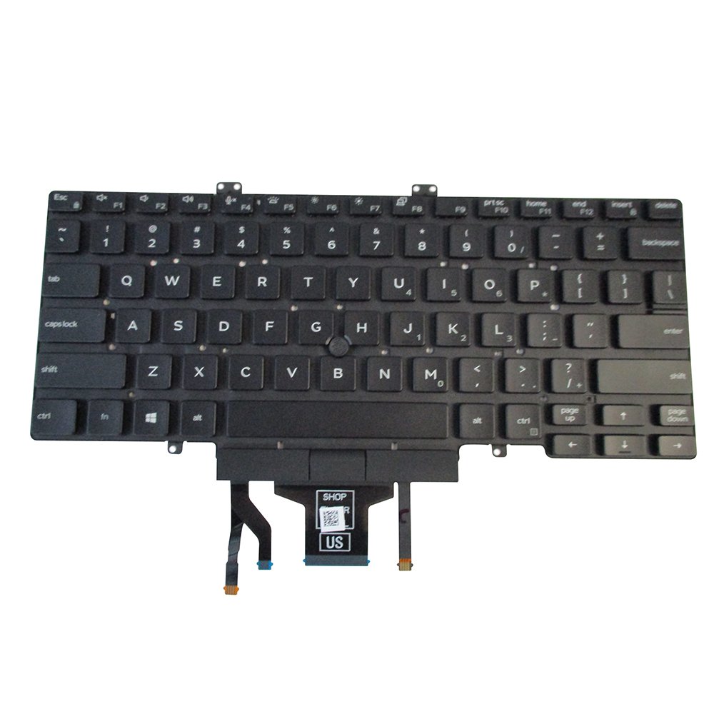 5400 Keyboard Compatible With Dell Latitude 7400 , 5401 , 5410 , 5411 ,,, Compatible With Part Number : 0RN86F
