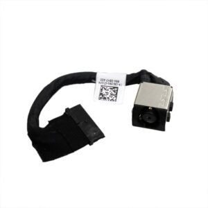 15 7577 Power Socket With Cable Compatible With Dell Inspiron G7 7577 , 7587 , 7588 ,, Vostro 7570 , 7580 ,,,, Part Number : 0XJ39G , DC301010Y00