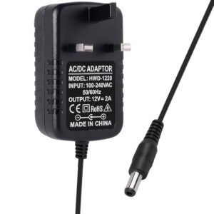 24W Adapter 12V 2A ( 5.5*2.5mm ) Compatibe With For the Led Light Strip , Wireless Router , ADSL Cats , HUB , Switches , Security Cameras . etc....