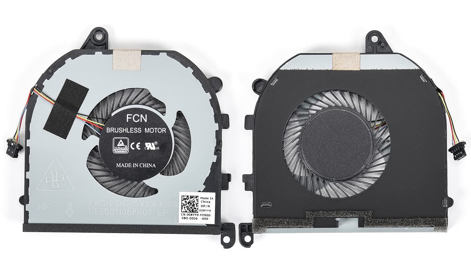 5530 Fan Compatible With Dell Precision 5540 ,, XPS 15 9570 , 7590 ,,,, Compatible With Part Number : 08YY9 , V9H8N