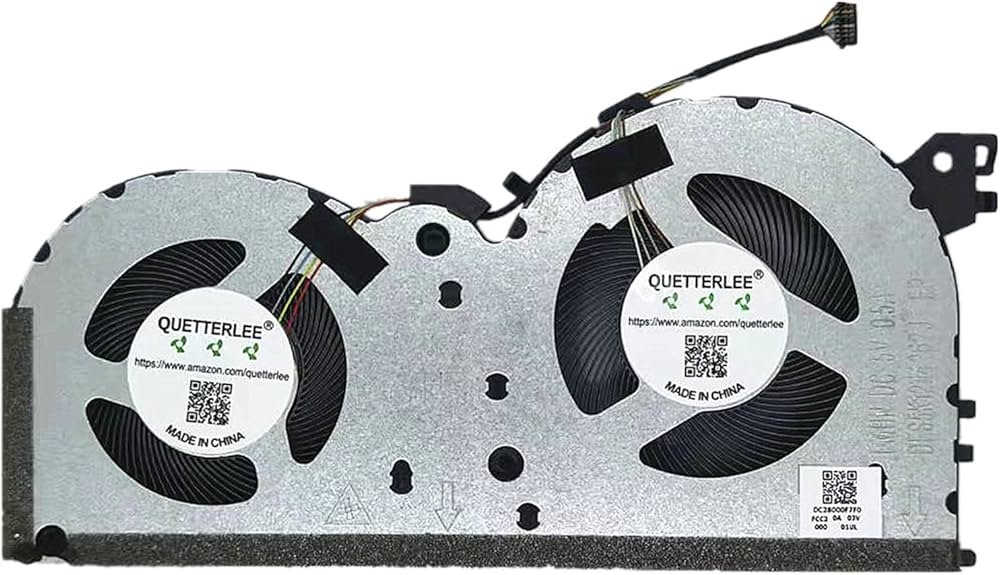 3-15IMH05 Fan Compatible With Lenovo Ideapad Gamming 3-15ARH05 , Creator 5-15IMH05 ,,,, Part Number : 5F10S13912 , DC28000F7F0 , FMHN DFS5K12114262J