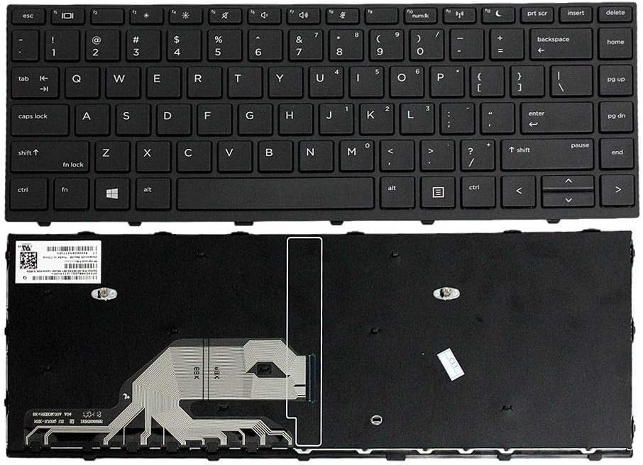 430 G5 Keyboard Compatible With HP ProBook 640 G5 , 440 G5 , 445 G5 , 640 G4 ,,, Compatible With Part Number : 9Z.NEESQ.001