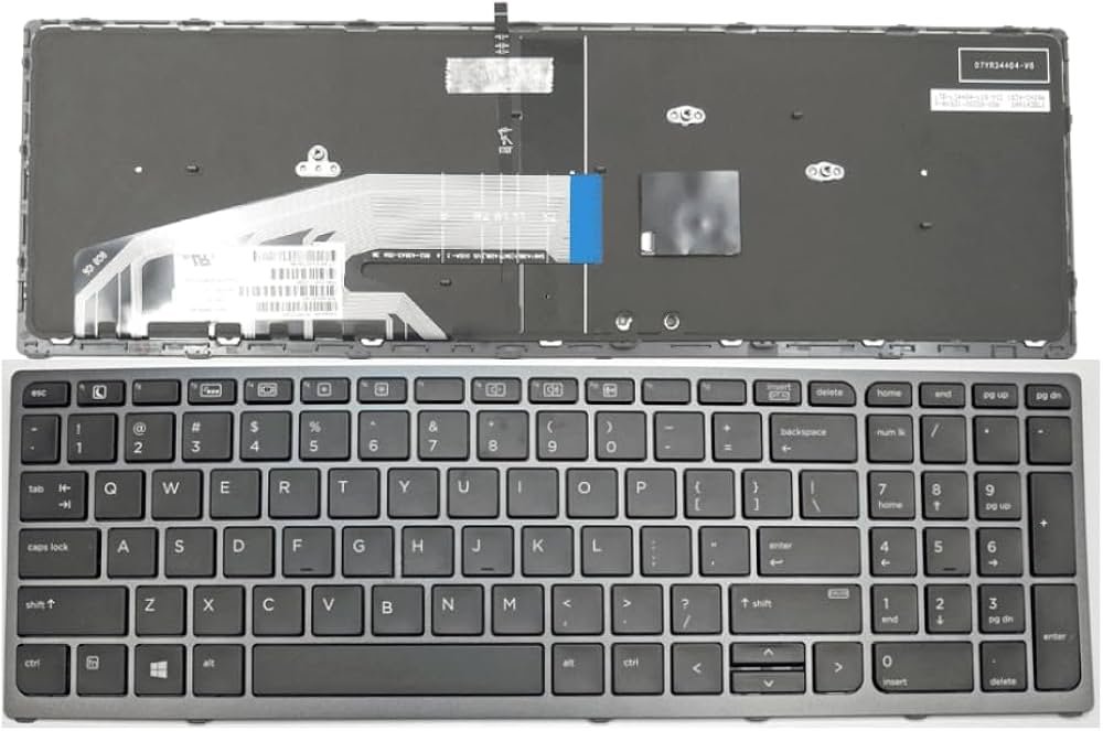 15 G3 Keyboard Compatible With ZBook 15 G4 ,,,, Compatible With Part Number : PK131C41A00