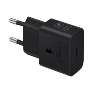 25W Charger Type C Compatible With Samsung Galaxy A14 , A15 , A16 , A17 , A25 , A26 5G Phones ,,, Quick Power Adapter