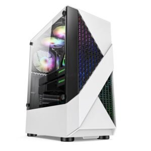 PC Case EVESKY Sharp World Gaming With Power Supply Evesky 600W , Fit to house any component you desire. You dream it , you can build it in this case