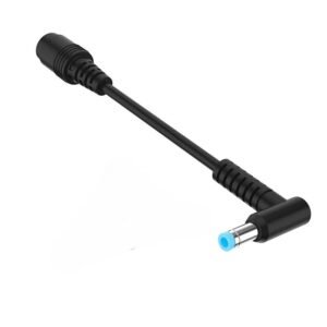 Adapter Cable Converter Pin (7.4*5.0mm) To Envy Pin (4.5*3.0mm) Blue Tip , Compatible with HP laptop charger adapter ,,, Small size, convenient to use, easy to carry