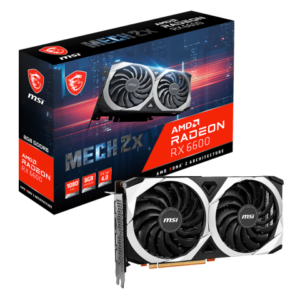 MSI AMD Radeon RX 6600 MECH 2X 8GB GDDR6