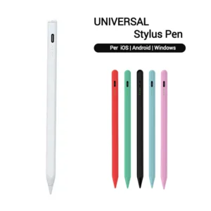 Universal Stylus Pen for Touch Screens 2260 , Enjoy universal compatibility with iOS, Android, tablets, laptops, and more , Charged By USB Type-C